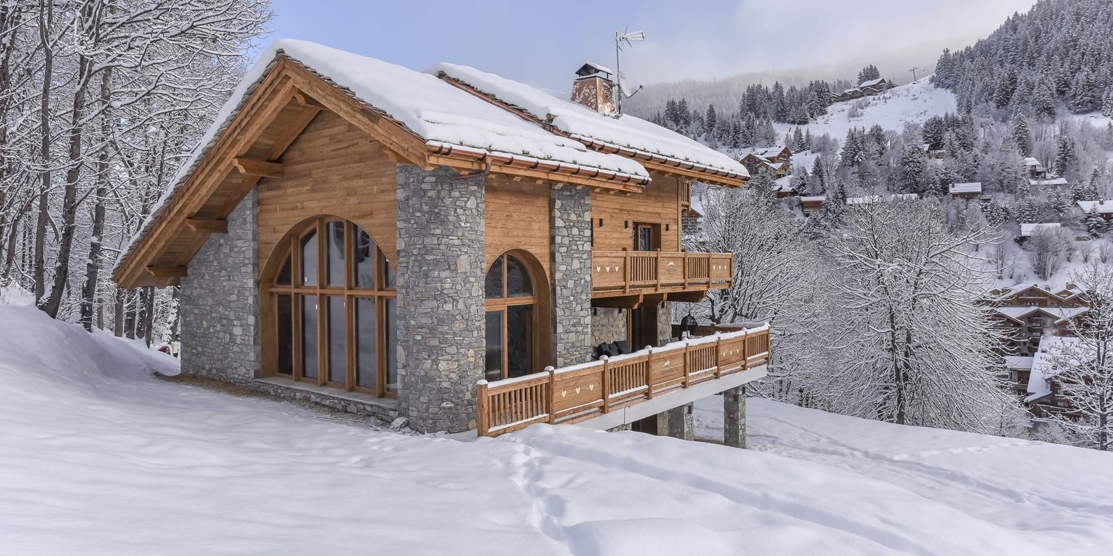 Luxury chalets Meribel