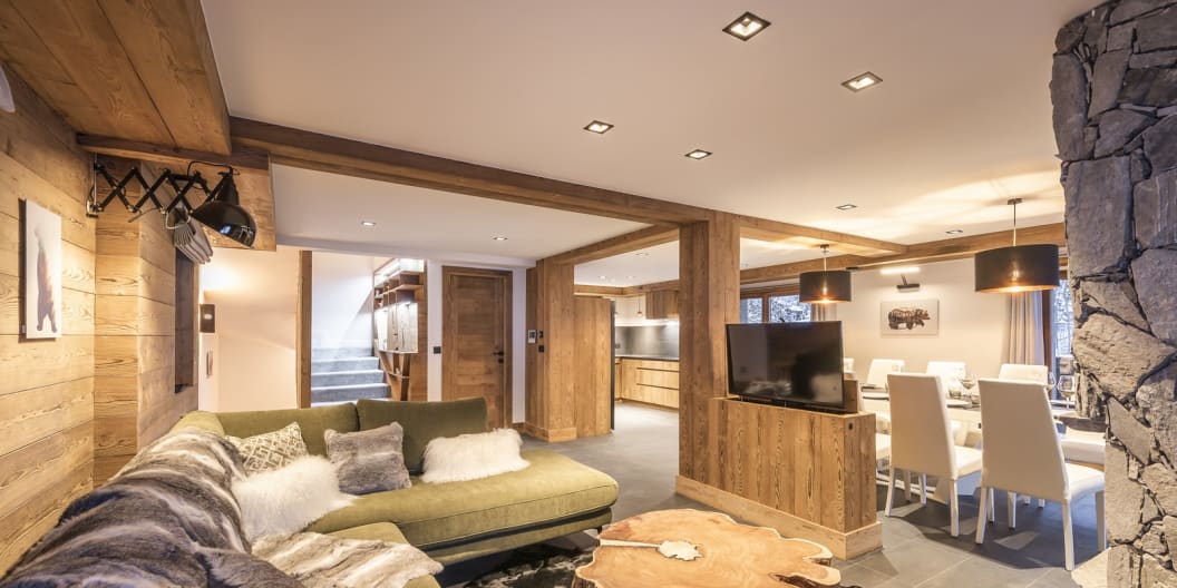 Living area - Chalet Alya