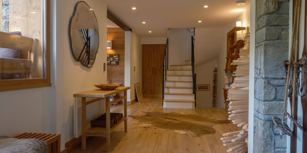 Entrance hallway of Chalet Etoile des Neiges