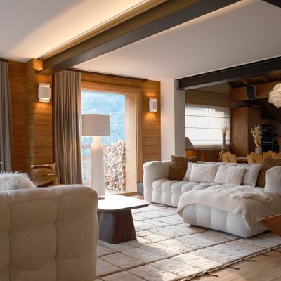 Living area in Chalet Etoile des Neiges