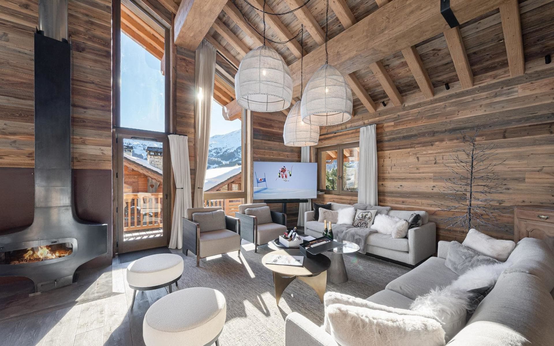 Luxury serviced chalet, Meribel