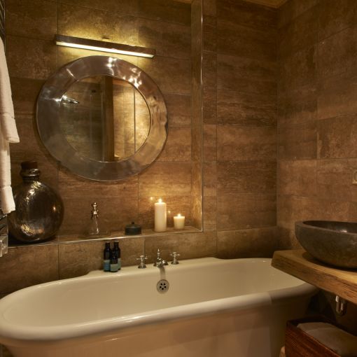 Room One in in La Petite Pia catered chalet Meribel