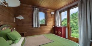 Bedroom 1 in Chalet Les Solans