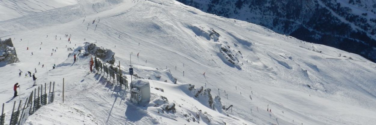 Meribel ski slopes