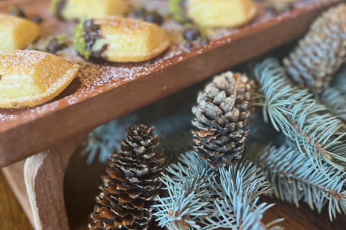 Afternoon tea in a Meribel luxury chalet