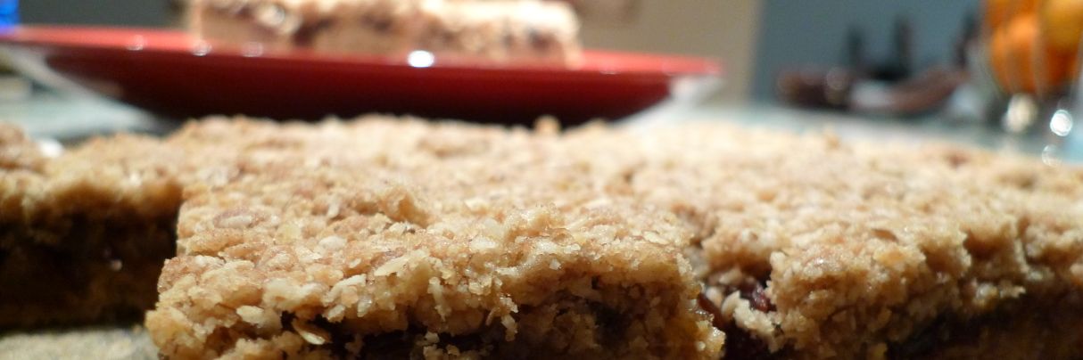 Christmas Oat Slice