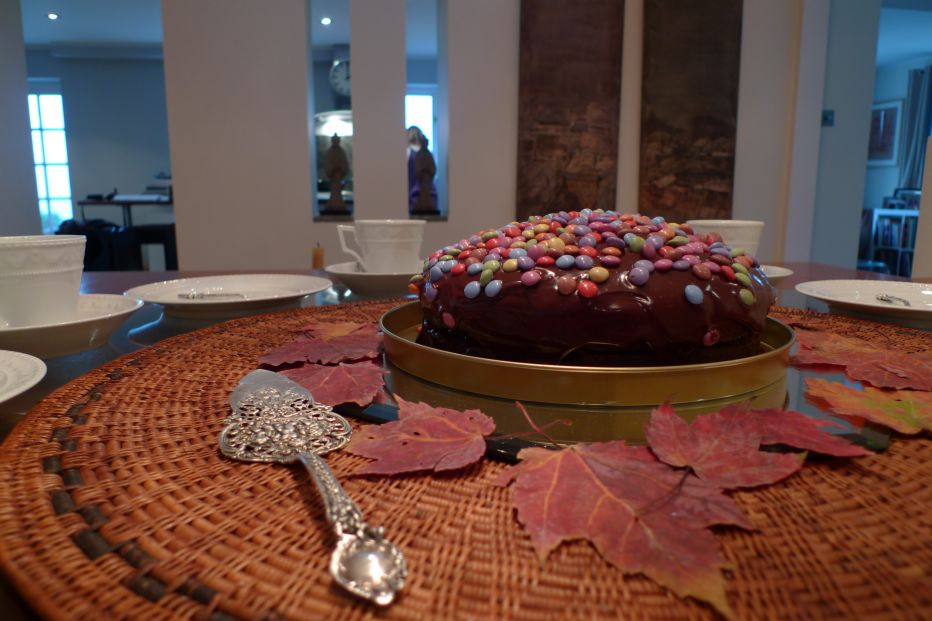 Chocolate Smarties Cake