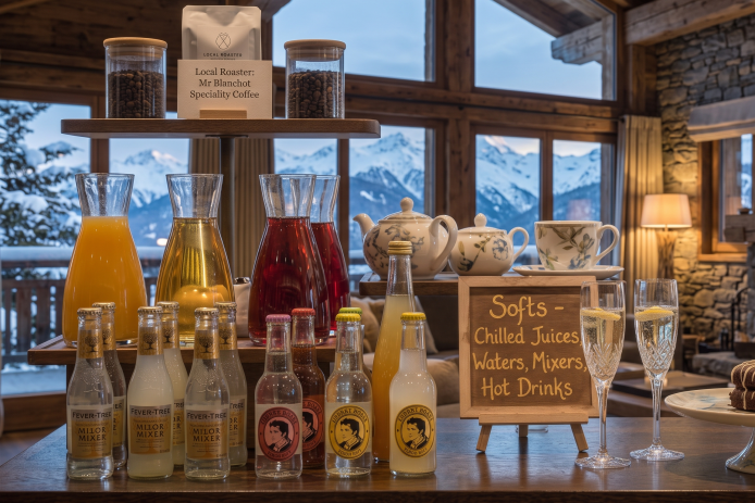 Soft drinks and refreshments