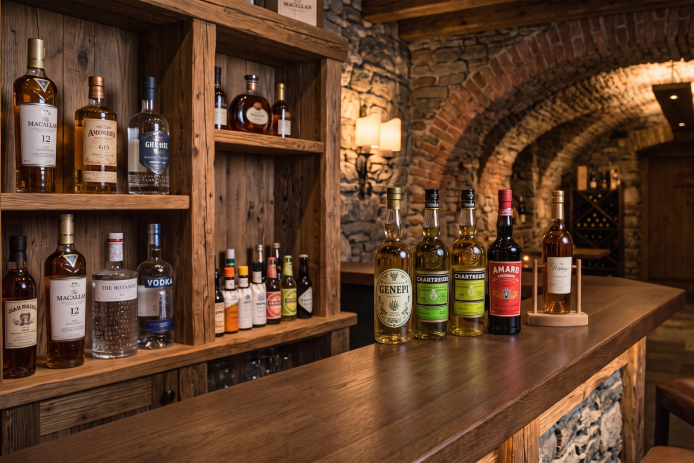 Premium spirits and digestifs