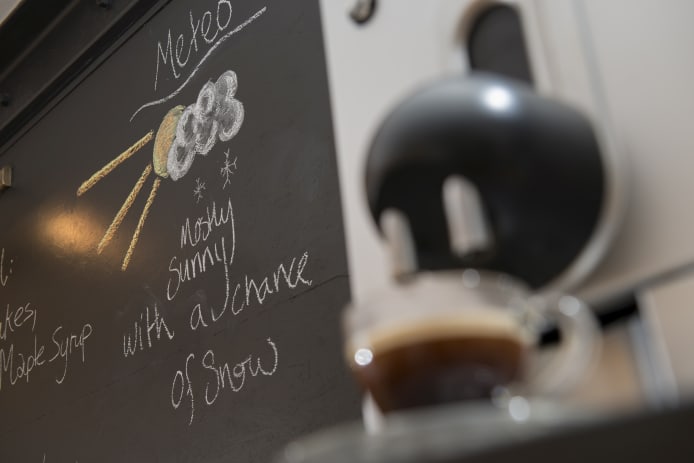 Breakfast in a Meribel luxury chalet