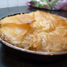 Moroccan Lentil and Sesame Filo Pie