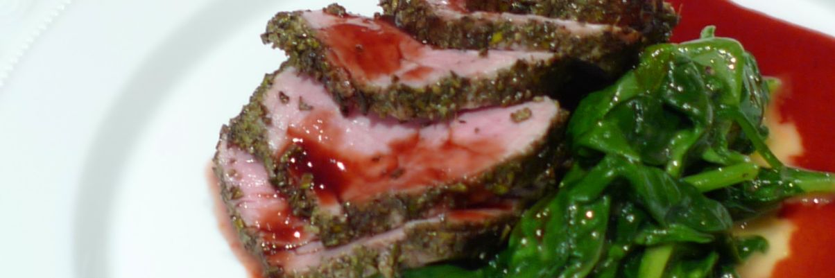 Herb Crusted Pork Fillet