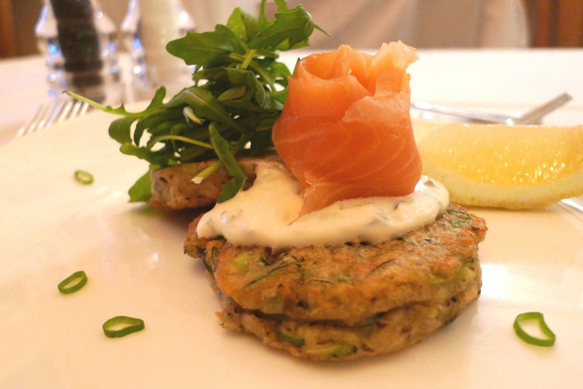 Courgette Griddle Cakes