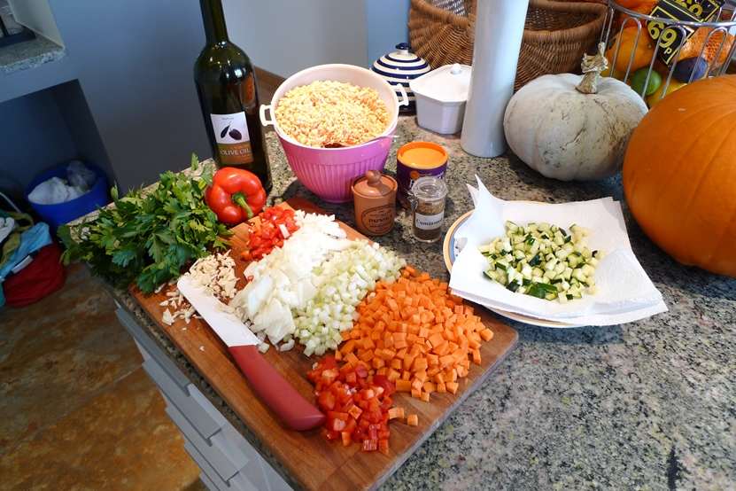 Red Lentil and Vegetable Soup