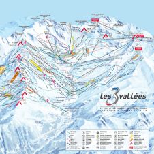 Meribel's Piste Maps