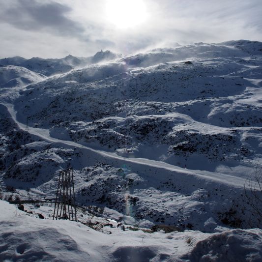 A view of the Belleville Valley