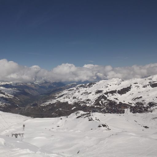 View of slopes in the Belleville Valley