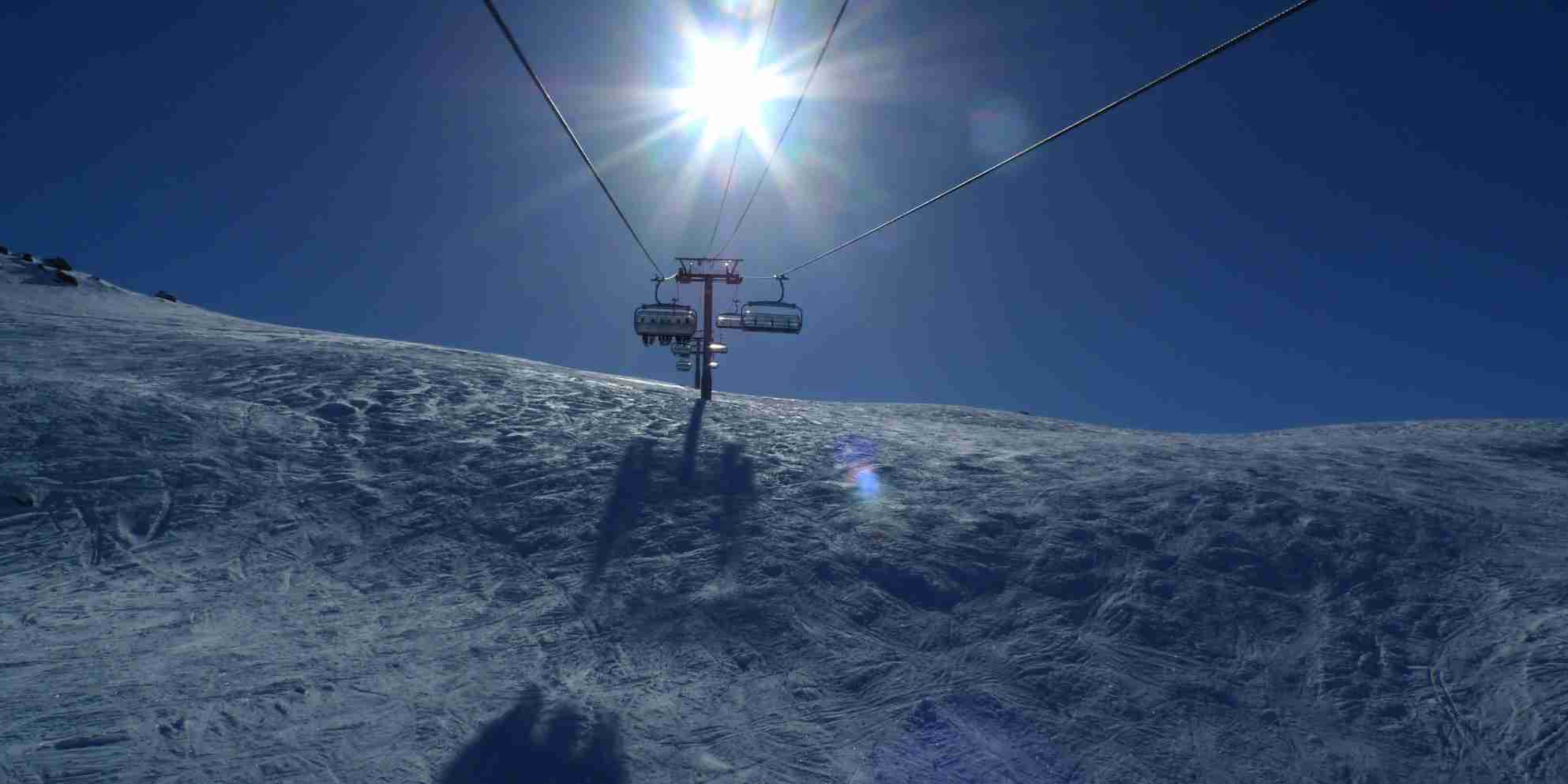 Meribel ski lift