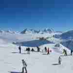 Skiing in Courchevel